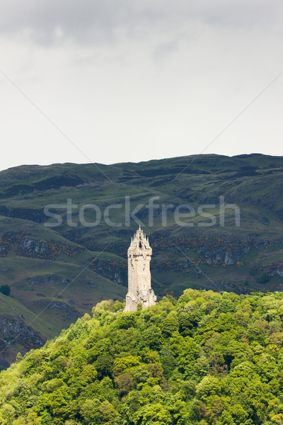 William Wallace Monument, Stirling, Scotland Stock photo © phbcz
