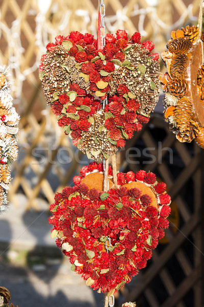 [[stock_photo]]: Noël · marché · Vienne · Autriche · amour · présents