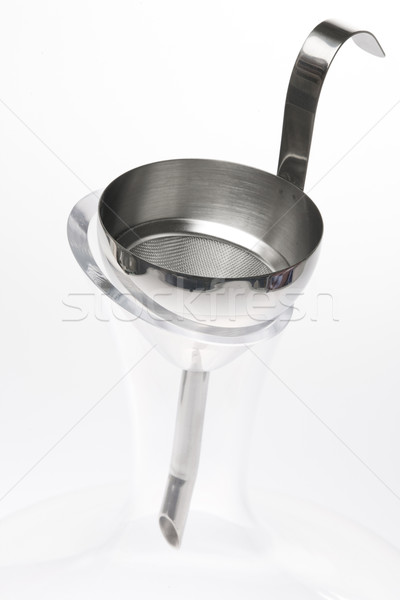 funnel in carafe Stock photo © phbcz