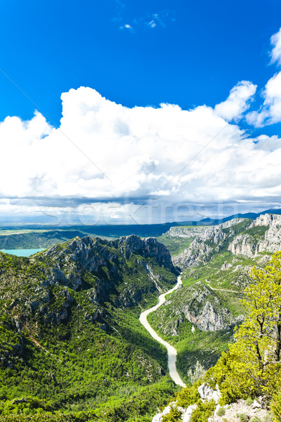 Verdon Gorge, Provence, France Stock photo © phbcz