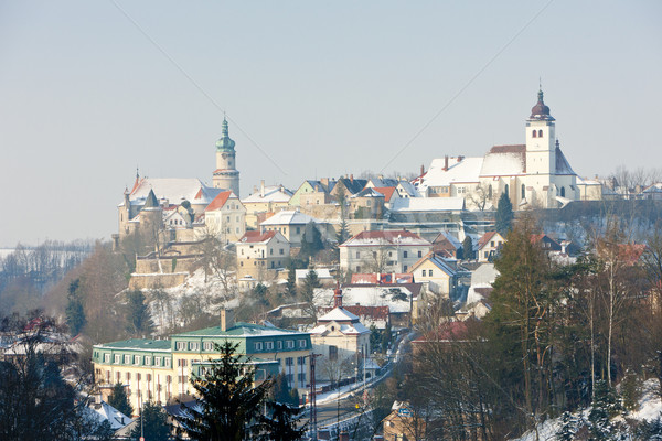 Nove Mesto nad Metuji in winter, Czech Republic Stock photo © phbcz