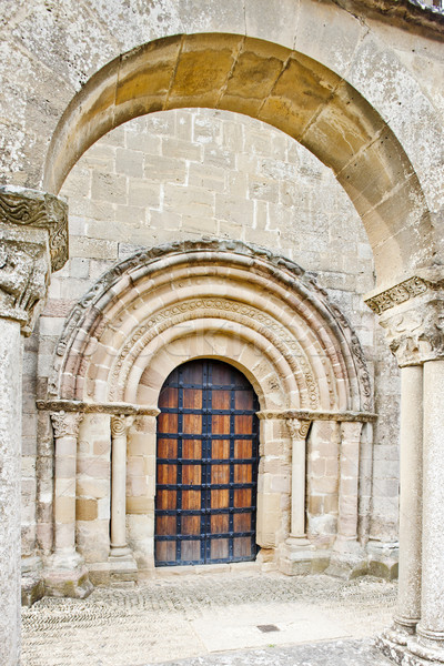 Biserică rutier Santiago arhitectură istorie Imagine de stoc © phbcz