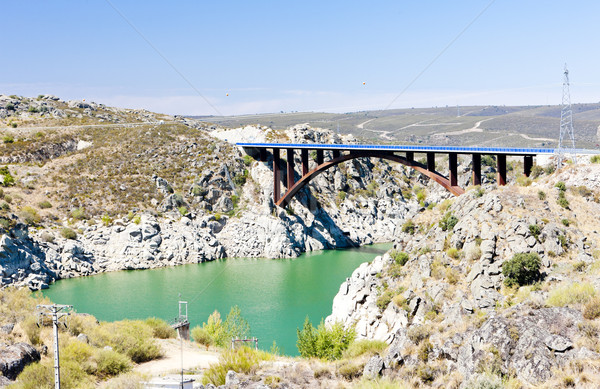 Villalcampo dam, Castile and Leon, Spain Stock photo © phbcz
