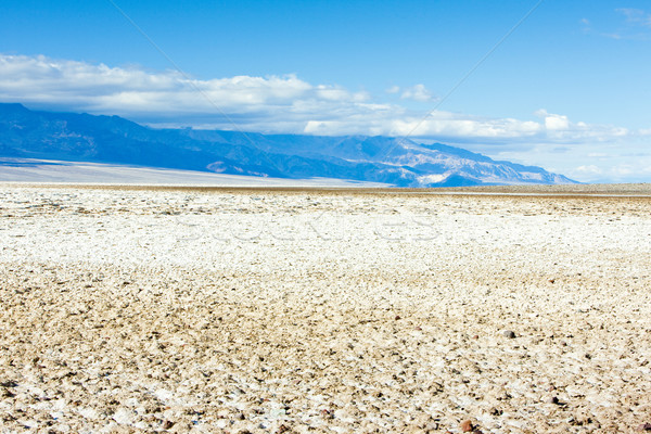 Badwater (the lowest point in North America), Death Valley Natio Stock photo © phbcz
