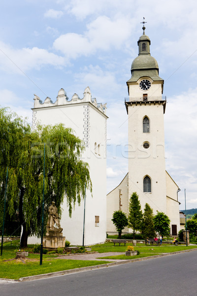 St. Anthony's church and belfry, Spisska Bela, Slovakia Stock photo © phbcz