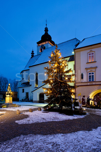 Nove Mesto nad Metuji at Christmas, Czech Republic Stock photo © phbcz