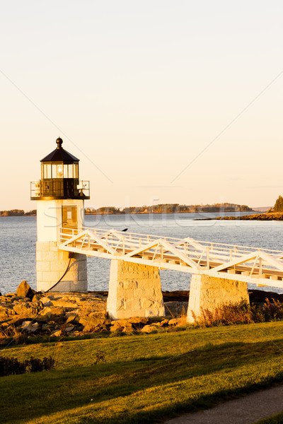 Marshall Point Lighthouse, Maine, USA Stock photo © phbcz