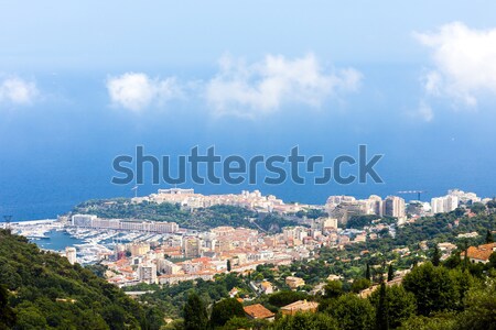 Ansicht Monaco Meer Reise Europa Stadtbild Stock foto © phbcz