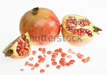 Stock photo: pomegranates