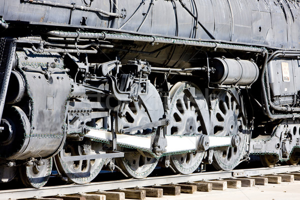 detail of steam locomotive, Kingman, Arizona, USA Stock photo © phbcz