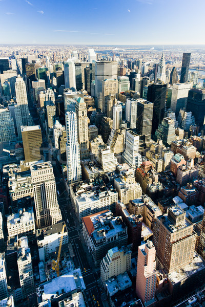 view of Manhattan from The Empire State Building, New York City, Stock photo © phbcz