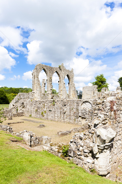 ruins of Bayham Abbey, Kent, England Stock photo © phbcz
