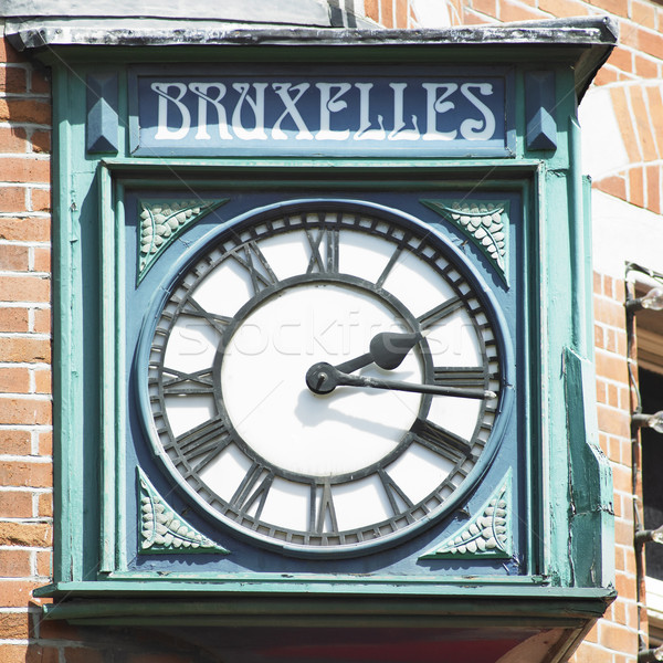 Zegar Dublin Irlandia strony środka zegary Zdjęcia stock © phbcz