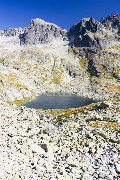 Five Spis Tarns, Vysoke Tatry (High Tatras), Slovakia Stock photo © phbcz