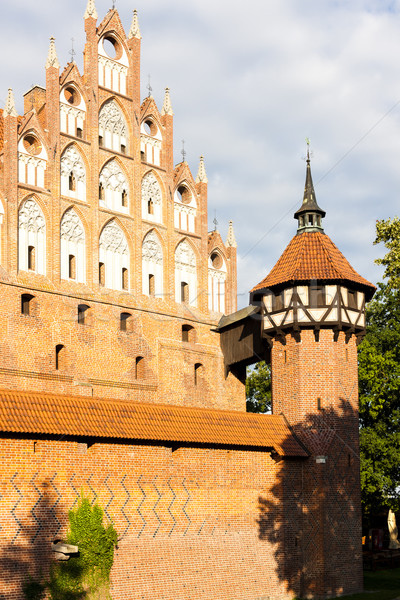 Сток-фото: замок · Польша · здании · путешествия · архитектура · Европа