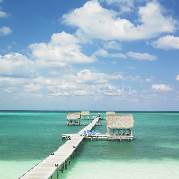 Foto stock: água · mar · paraíso · férias · costa · costa