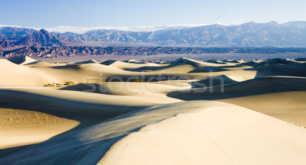 Arena muerte valle parque California EUA Foto stock © phbcz