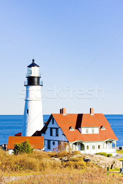 Portland Head Lighthouse, Maine, USA Stock photo © phbcz