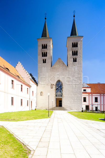 Stock photo: premonstratensian monastery of Milevsko, Czech Republic
