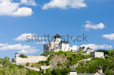 Foto stock: Castillo · Eslovaquia · viaje · arquitectura · historia · ciudad