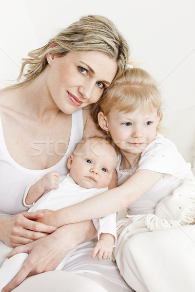 Portrait mère famille femmes enfant Kid [[stock_photo]] © phbcz