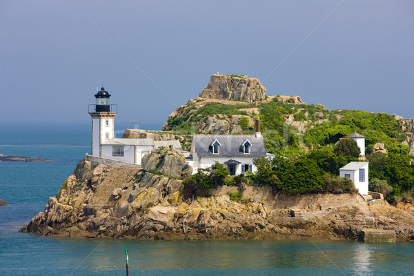 lighthouse, Pointe de Pen al Lann, Brittany, France Stock photo © phbcz