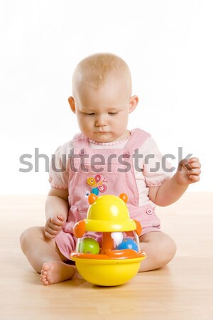 Jouet étage enfants enfant [[stock_photo]] © phbcz