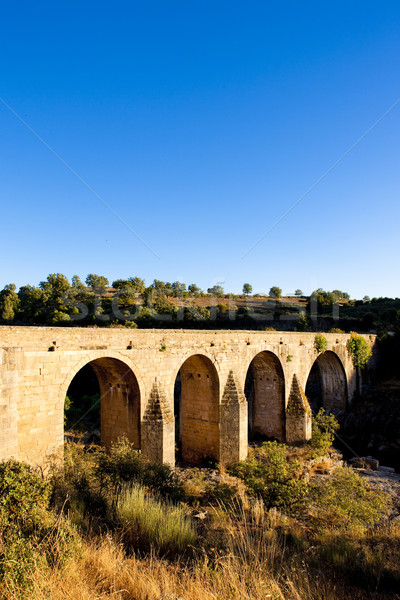 bridge near Cerralba, Castile and Leon, Spain Stock photo © phbcz