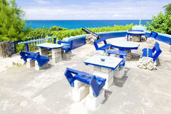 Zdjęcia stock: Na · północ · punkt · Barbados · podróży · ławce · turystyki