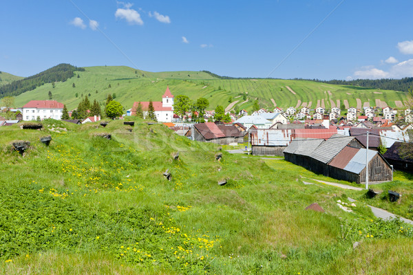 Foto stock: Eslovaquia · iglesia · viaje · arquitectura · aire · libre · rural