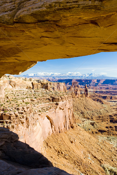 Arch. parku Utah USA krajobraz ciszy Zdjęcia stock © phbcz