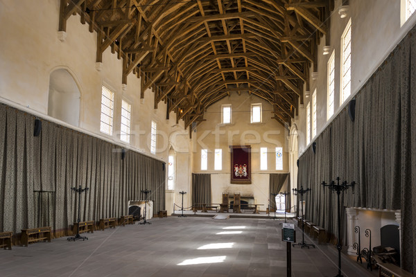 Interieur kasteel Schotland gebouw architectuur Europa Stockfoto © phbcz