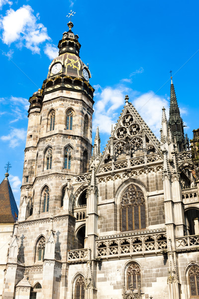 Cathedral of Saint Elizabeth, Kosice, Slovakia Stock photo © phbcz