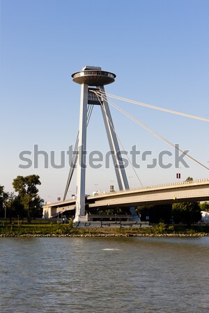 New Bridge, Bratislava, Slovakia Stock photo © phbcz