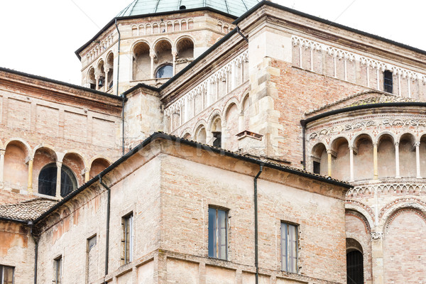 detail of Parma Cathedral, Emilia-Romagna, Italy Stock photo © phbcz