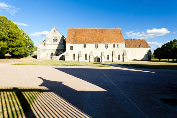 Apátság centrum Franciaország épület építészet történelem Stock fotó © phbcz