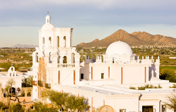 Misji Arizona USA kościoła architektury religii Zdjęcia stock © phbcz