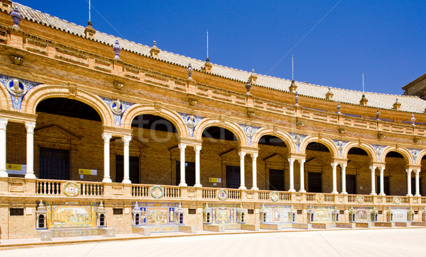 Spanish Square (Plaza de Espana), Seville, Andalusia, Spain Stock photo © phbcz