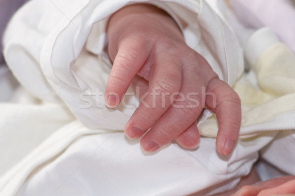 Kéz gyerekek gyermek gyerek fiatalság babák Stock fotó © phbcz
