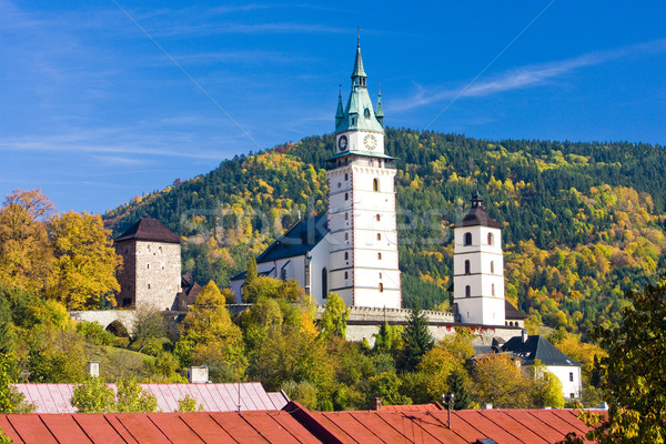 Сток-фото: замок · Церкви · Словакия · здании · архитектура · история