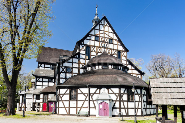 timbered church of Swidnica, Silesia, Poland Stock photo © phbcz