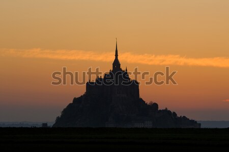 Stock photo: Mont-Saint-Michel, Normandy, France