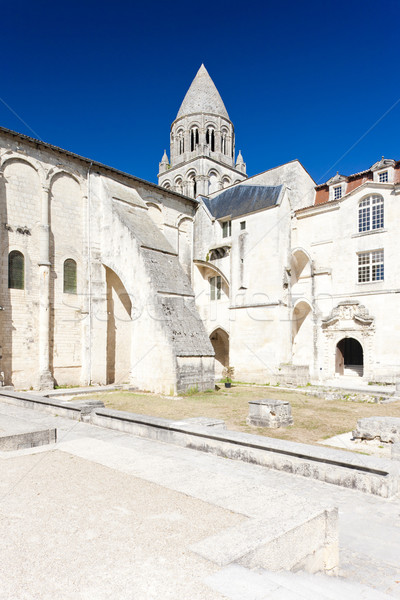 Aux Dame Abbey, Saintes, Poitou-Charentes, France Stock photo © phbcz