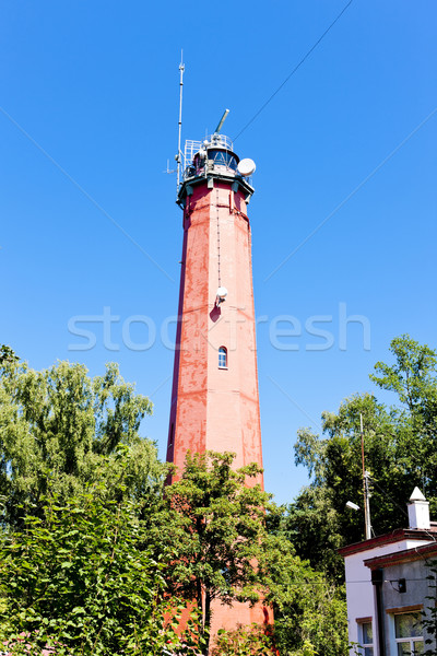 灯台 ポーランド アーキテクチャ 屋外 シンボル ナビゲーション ストックフォト © phbcz