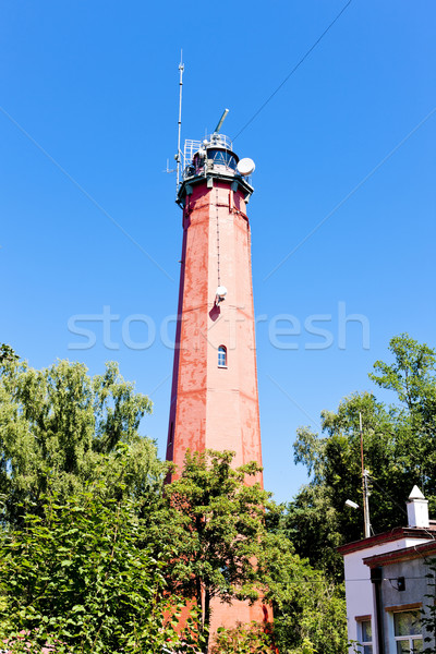 [[stock_photo]]: Phare · Pologne · architecture · extérieur · symbole · navigation