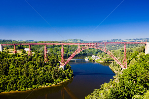 Garabit Viaduct, Cantal D Stock photo © phbcz