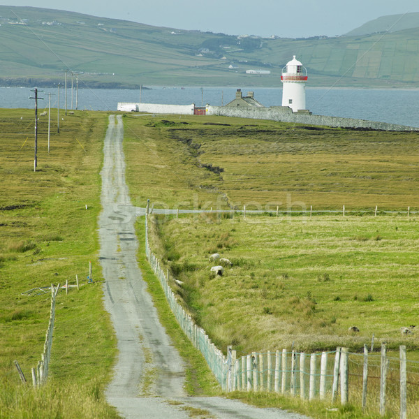 lighthouse, The Mullet Peninsula, County Mayo, Ireland Stock photo © phbcz