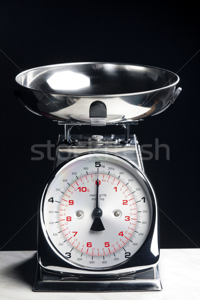 Stock photo: kitchen scales