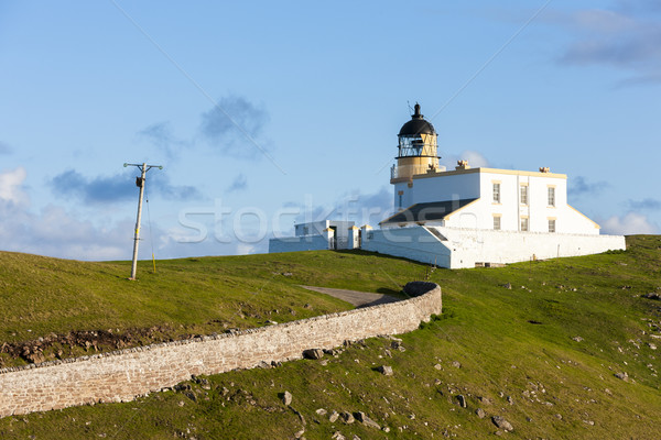 Leuchtturm Hochland Schottland Architektur Europa Freien Stock foto © phbcz