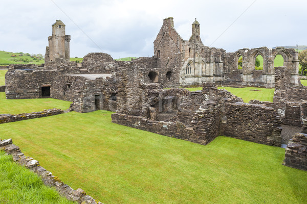 ruins of Crossraguel Abbey, Ayrshire, Scotland Stock photo © phbcz